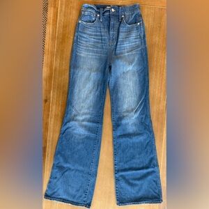 Madewell 11 in High-rise Flare Leg Jeans
